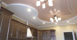 Комбинированный потолок Ковров, цена от 4260 руб.